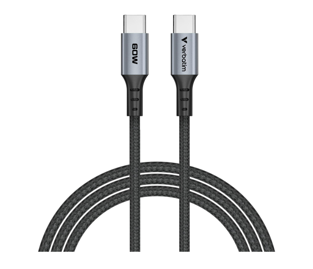 VERBATIM Sync & Charge USB C to USB C 60W 120 cm - 1340222 - zdjęcie